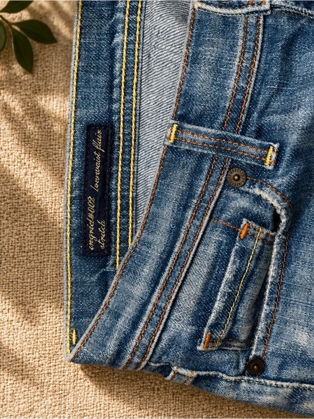 Citizens Of Humanity Blue Bootcut Jeans - Faded Indigo - Picture 2 of 7